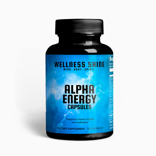 Alpha Energy – Men's Vitality Supplement by Wellness Shine