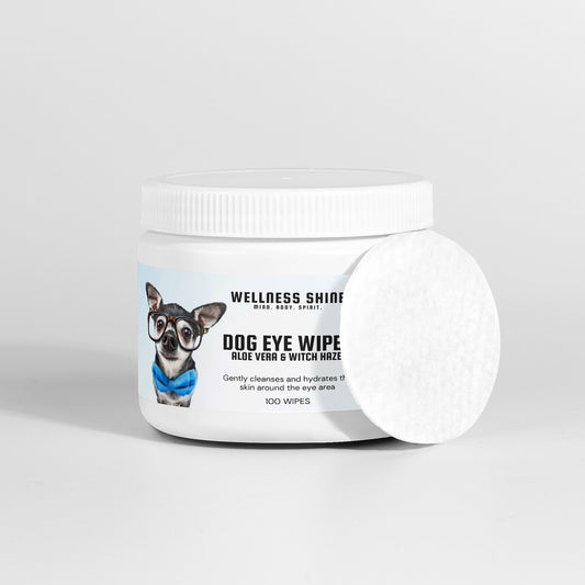 Dog Eye Wipes - Hydrating Tear Stain and Debris Remover Dog Care by Wellness Shine