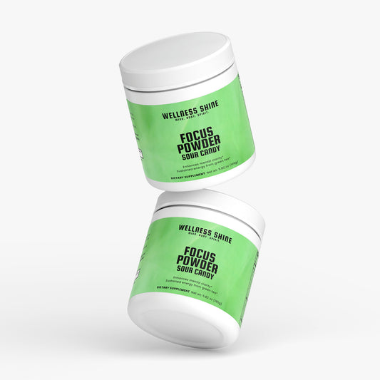 Focus Powder (Sour Candy) by Wellness Shine – ingredients view