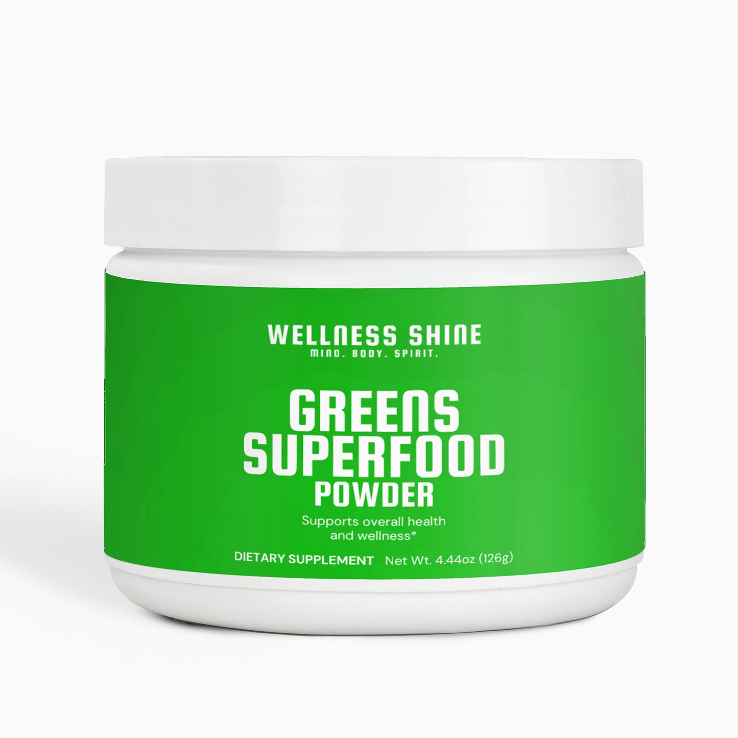 Greens Superfood – Overall Health and Wellness Supplement by Wellness Shine