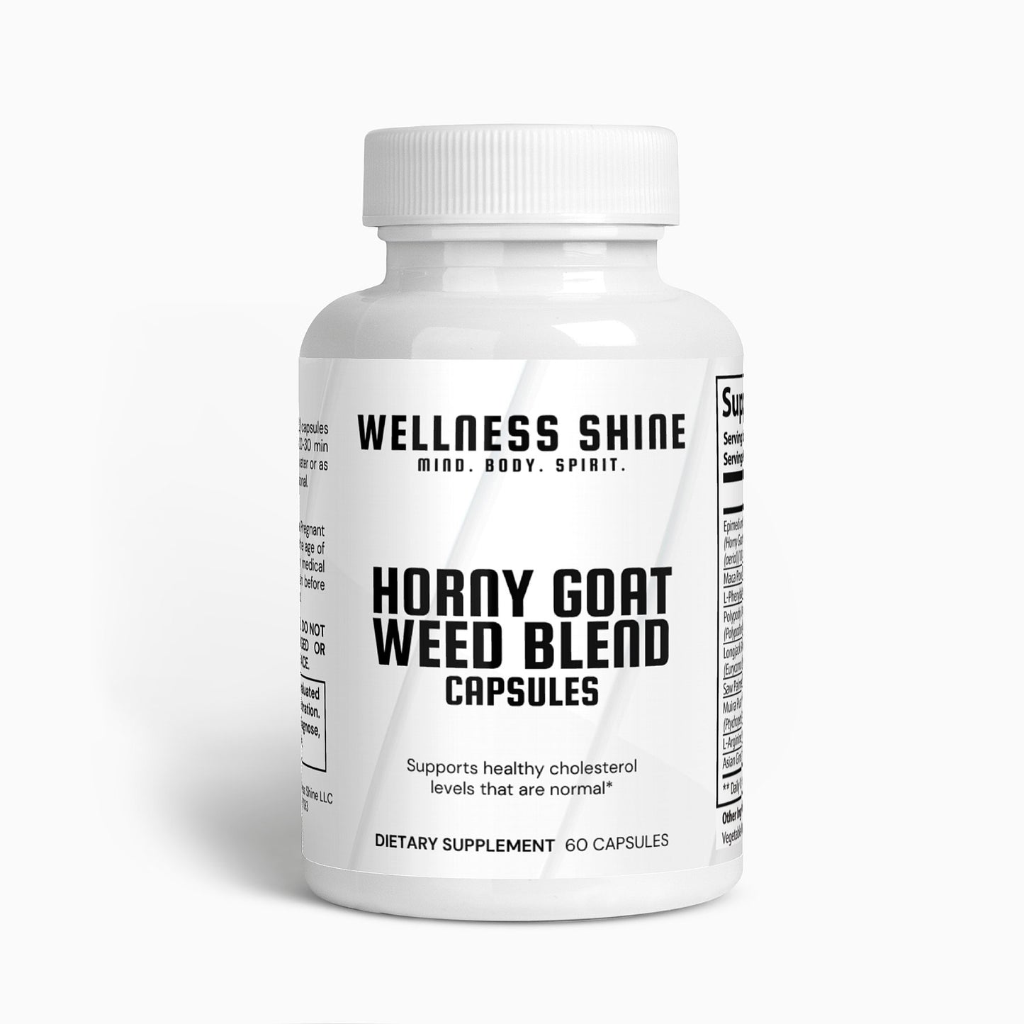 Horny Goat Weed Blend – Circulation Enhancing and Well-Being Supplement by Wellness Shine