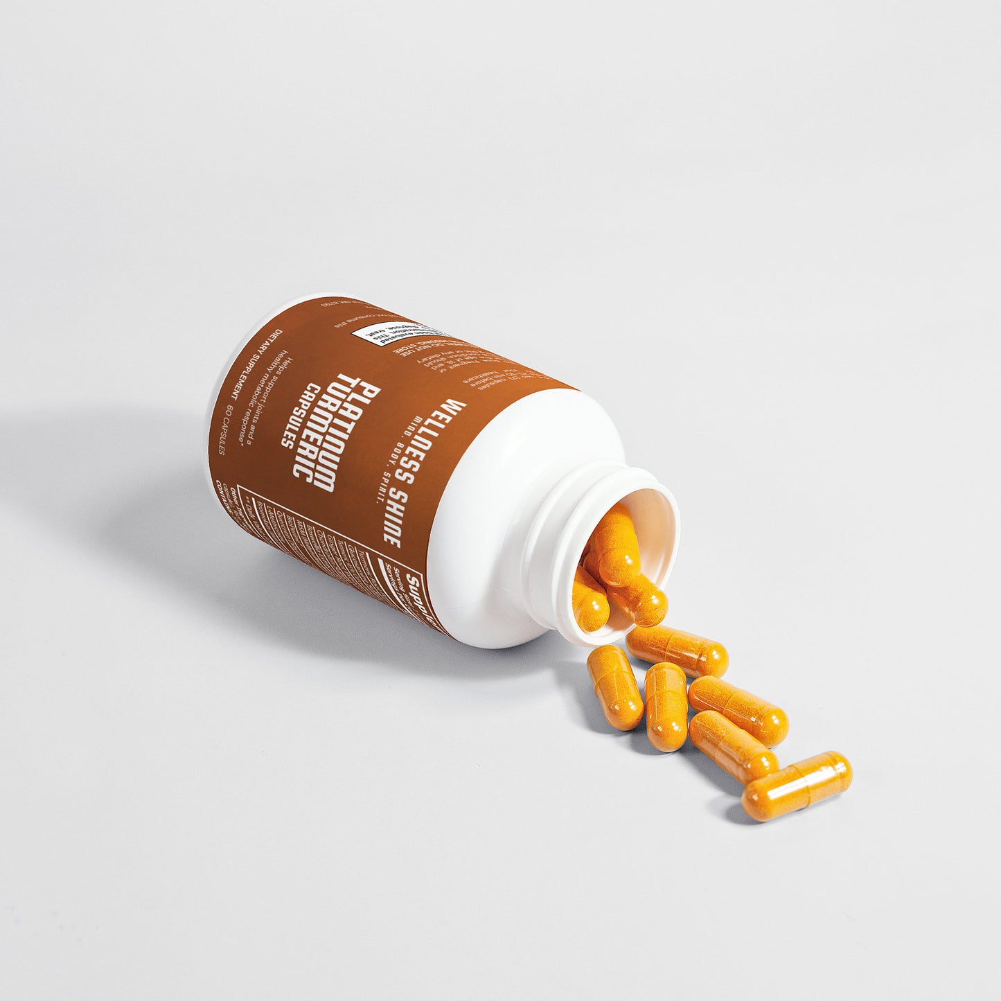 Platinum Turmeric Capsules – Joint & Inflammation Support by Wellness Shine