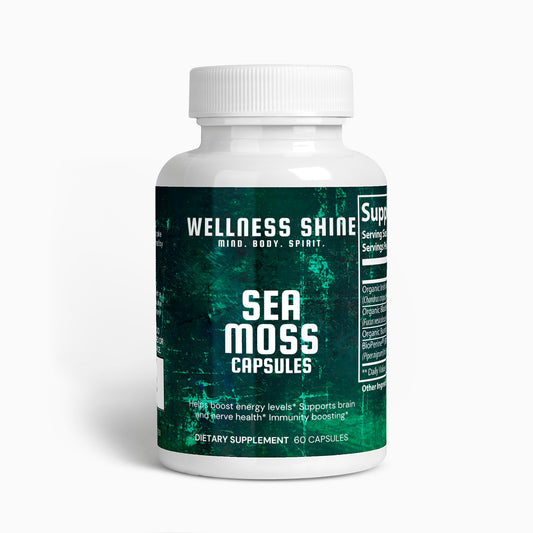 Sea Moss Capsules by Wellness Shine – product detail