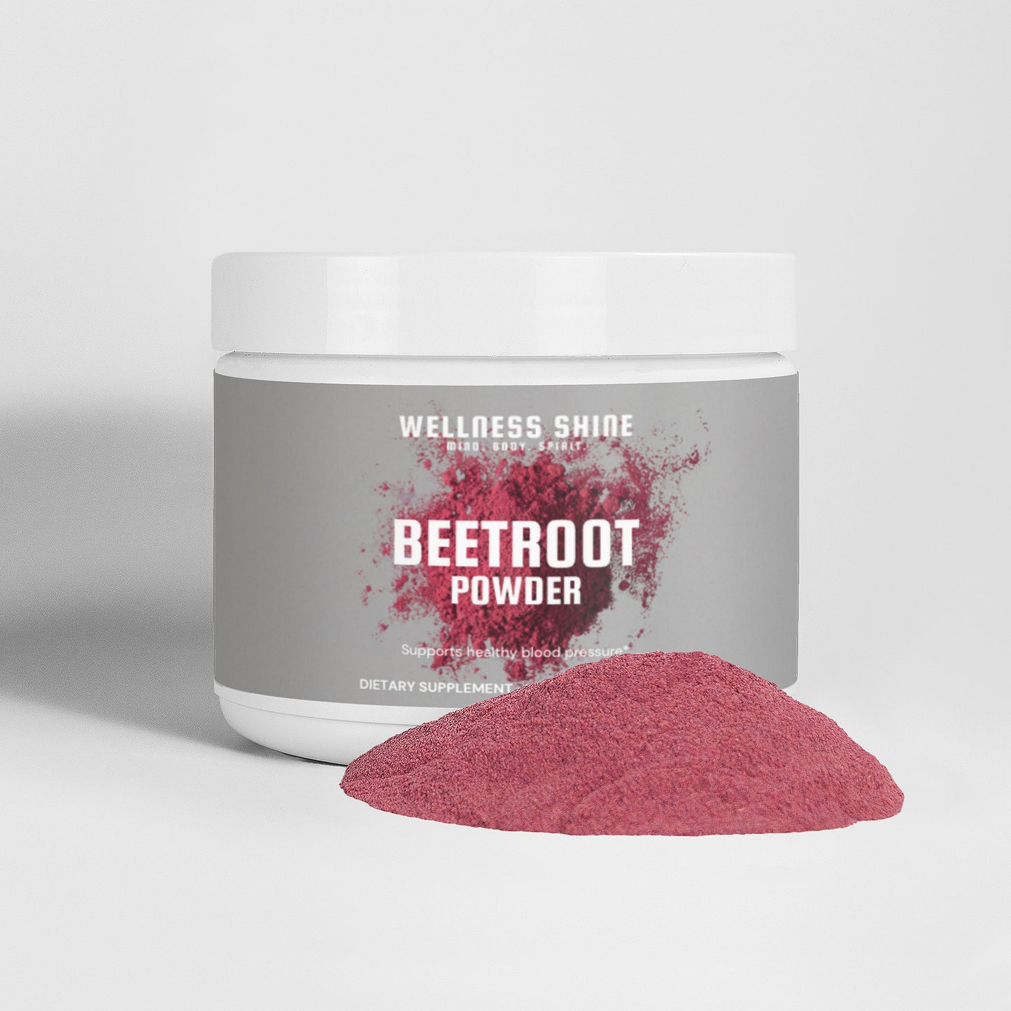 Beetroot Powder – Healthy Blood Pressure Supplement by Wellness Shine