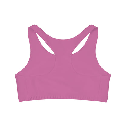 Wellness Shine Fitness Seamless Sports Bra, Light Pink