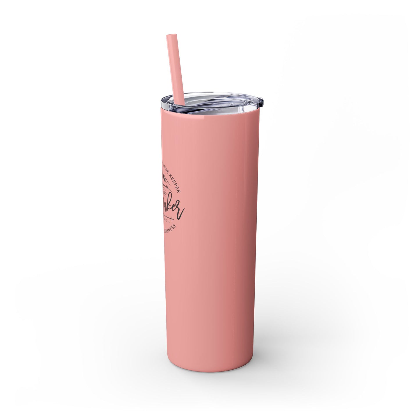 Waymaker Skinny Tumbler with Straw, 20oz