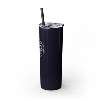 Waymaker Skinny Tumbler with Straw, 20oz