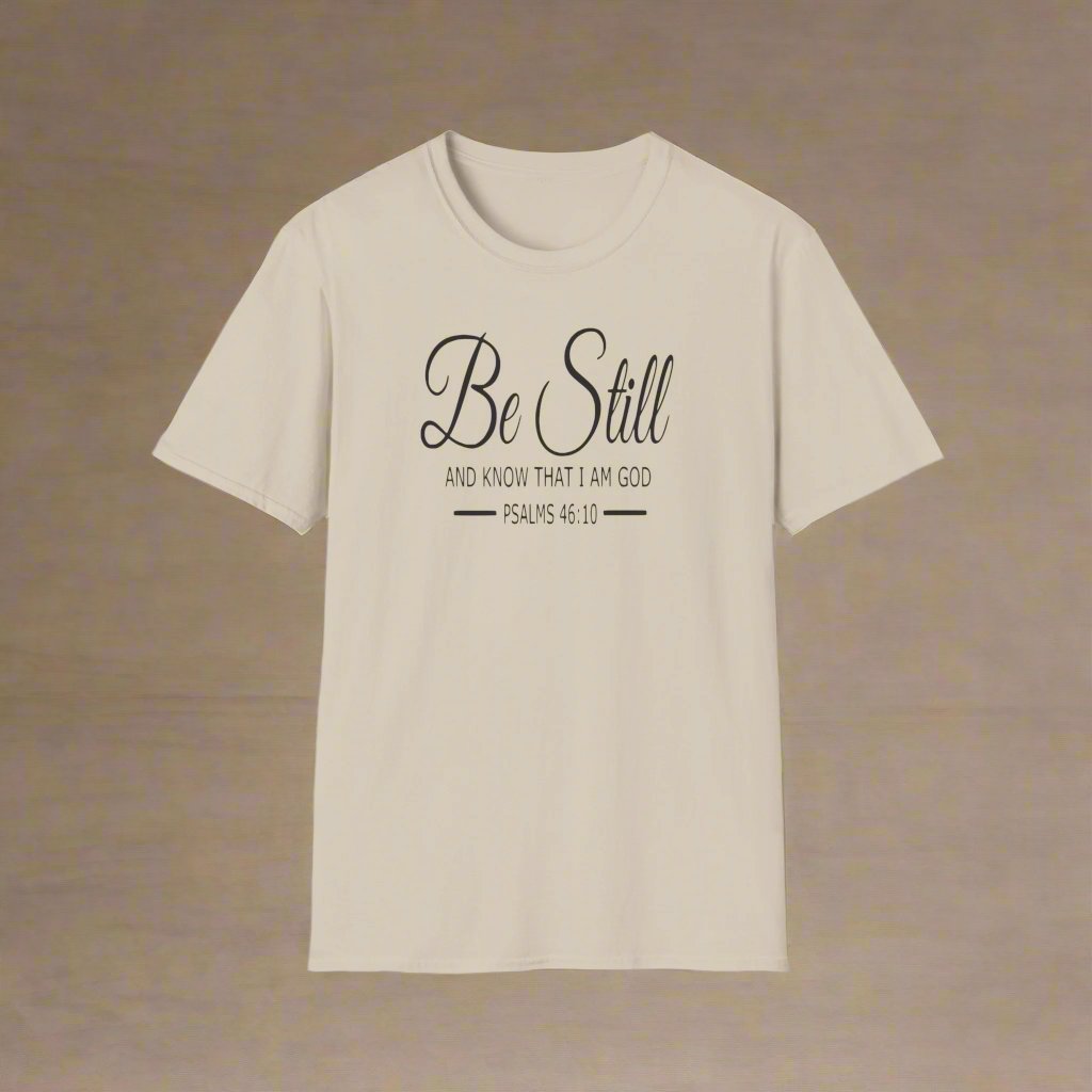 Christian Apparel Be Still Unisex T-Shirt