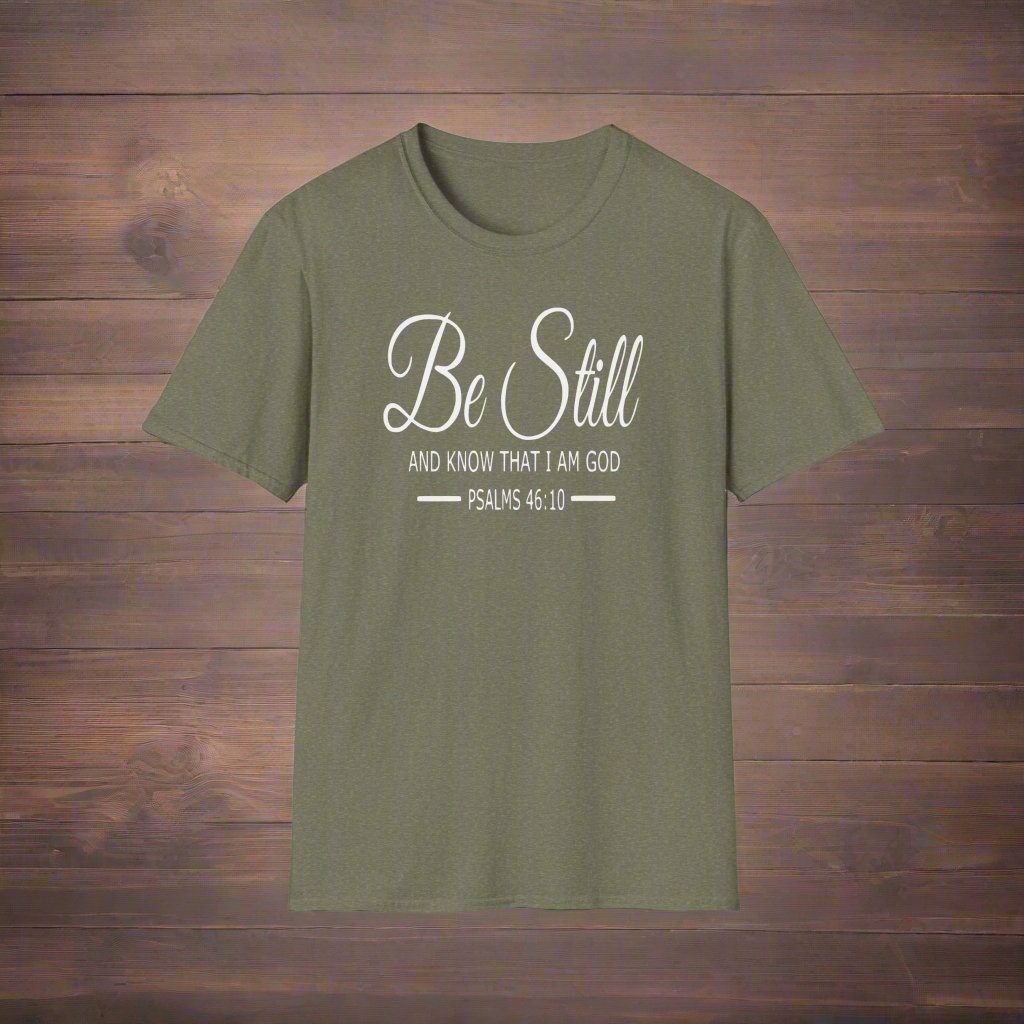 Christian Apparel Be Still Unisex T-Shirt