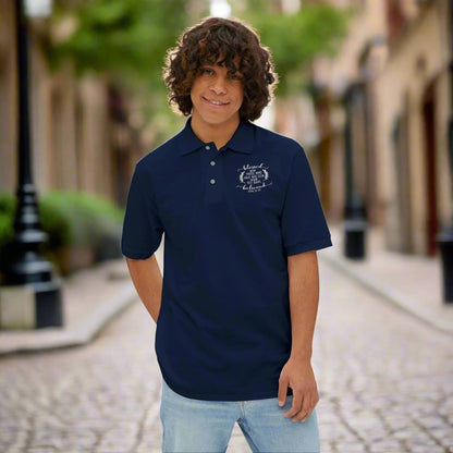 Christian Apparel Blessed Are Those Men's Polo Shirt