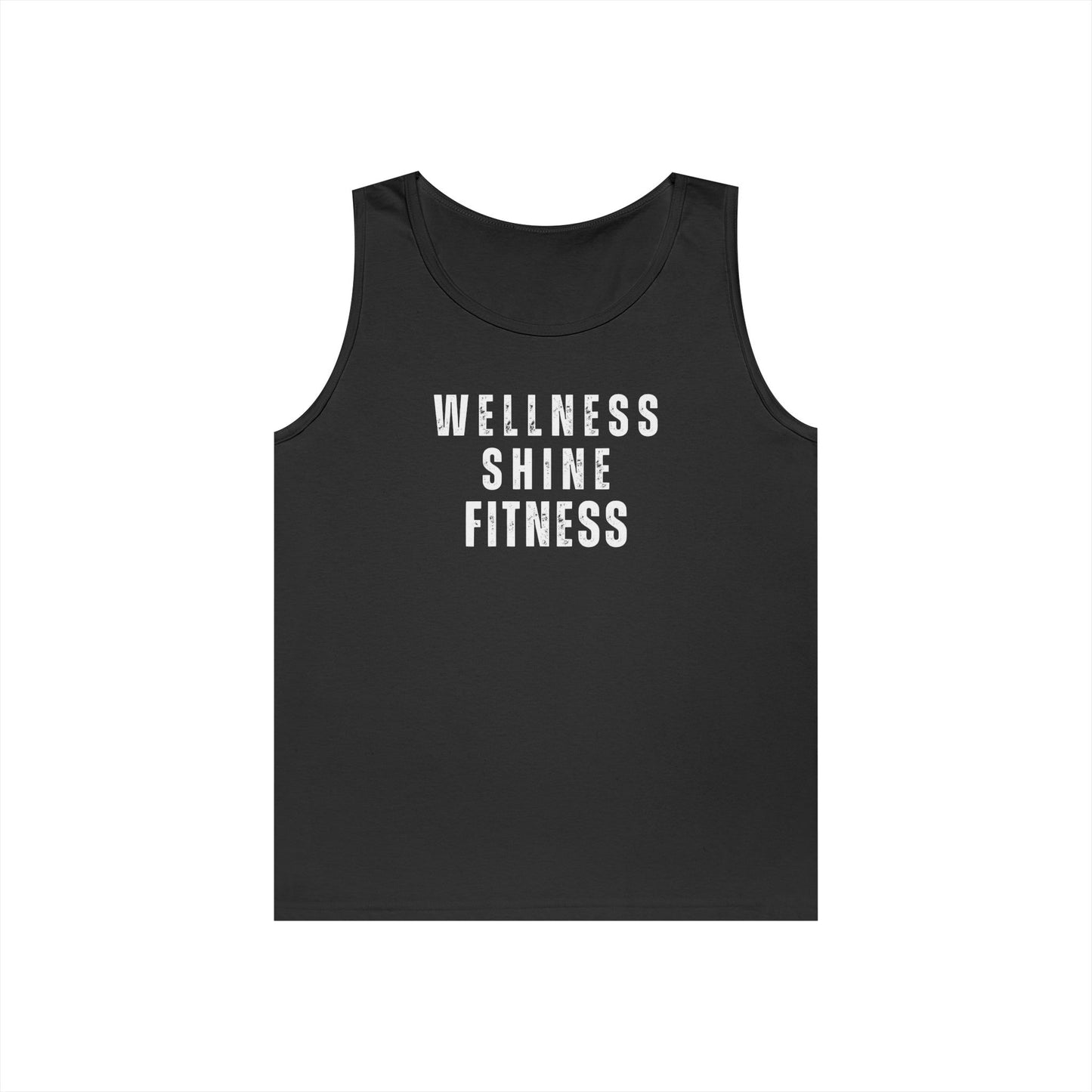 Wellness Shine Fitness Heavy Cotton Tank Top