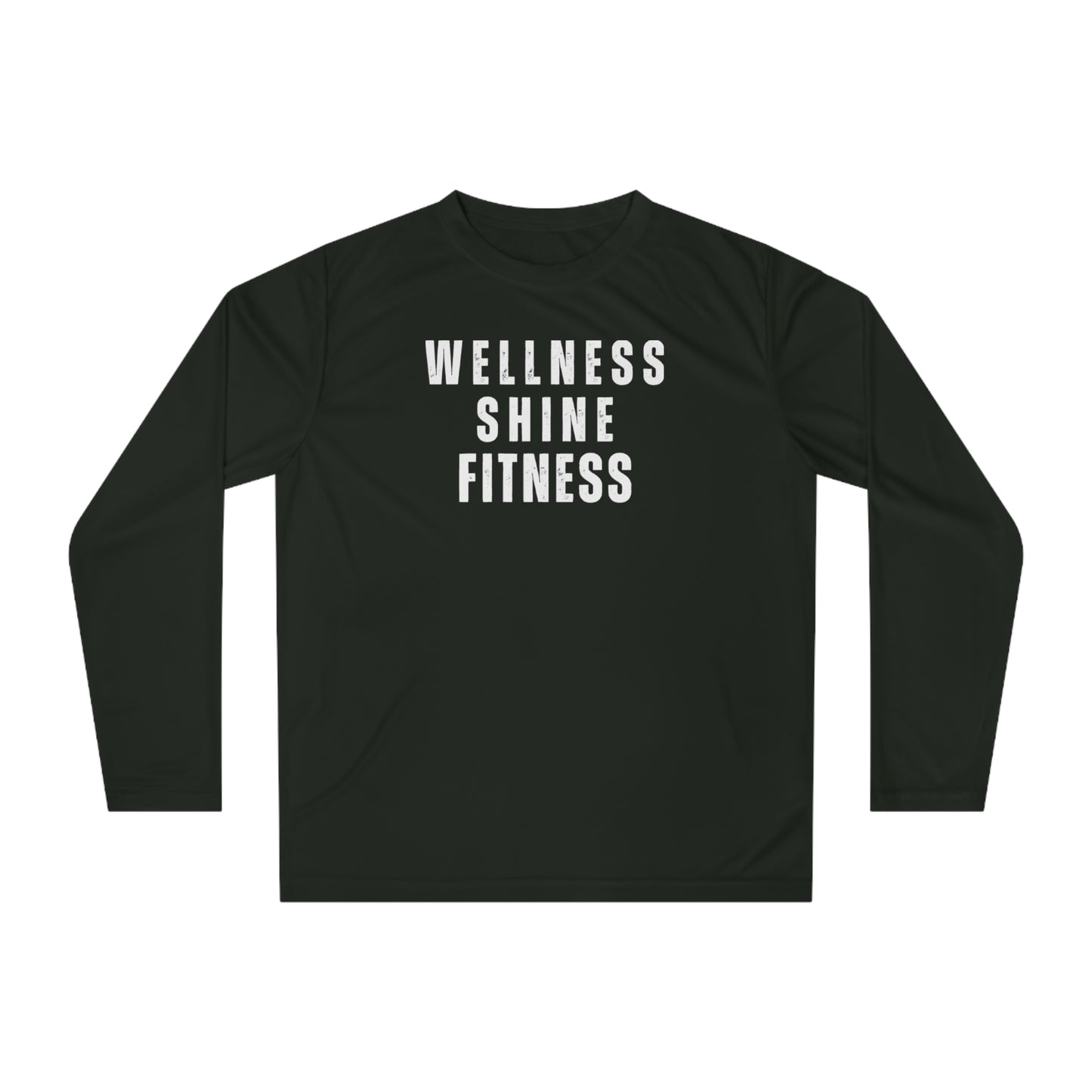 Wellness Shine Fitness Performance Long Sleeve T-Shirt