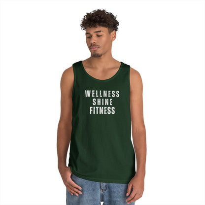 Wellness Shine Fitness Heavy Cotton Tank Top