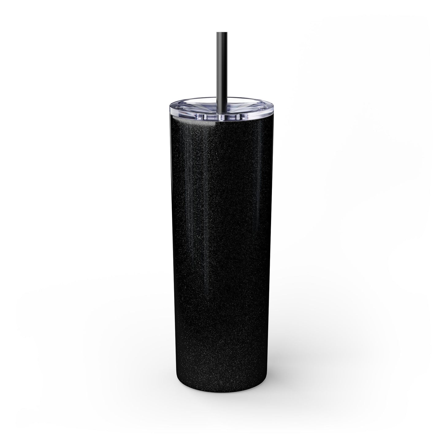 Faith Can Move Mountains Skinny Tumbler with Straw, 20oz