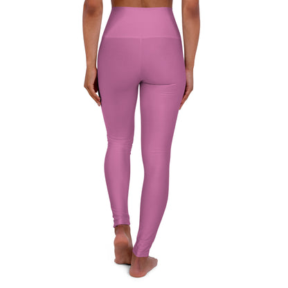 Wellness Shine Fitness Yoga Leggings, Light Pink