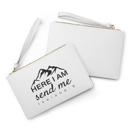 Here I Am Send Me - Clutch Bag