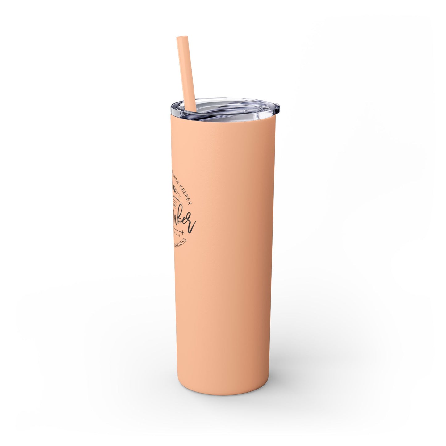 Waymaker Skinny Tumbler with Straw, 20oz