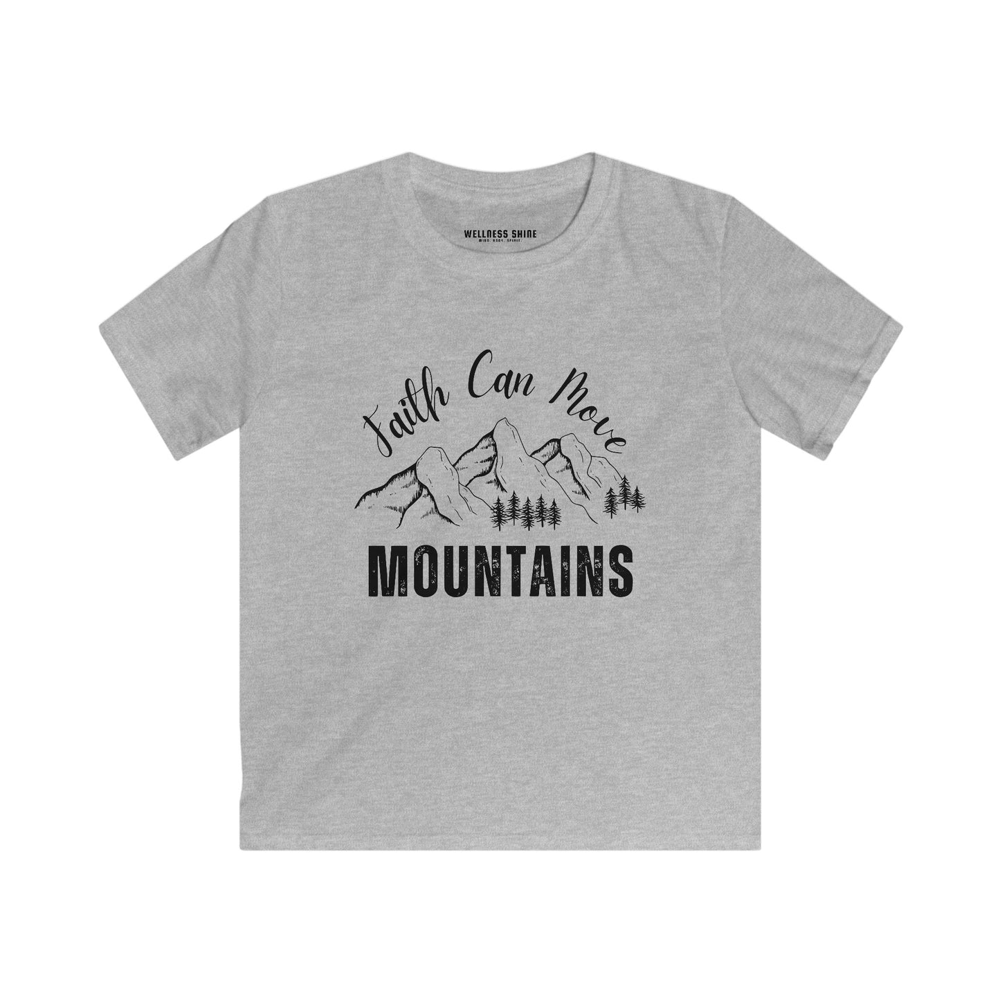 Faith Can Move Mountains Tee for Kids