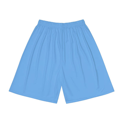 Wellness Shine Fitness Sports Shorts, Light Blue