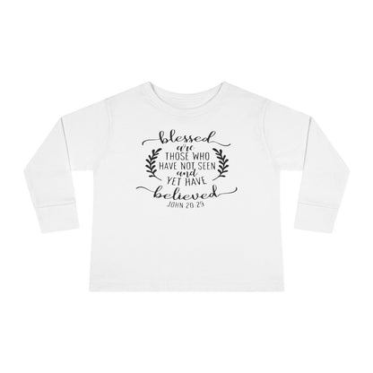 Blessed Are Those Toddler Long Sleeve Tee