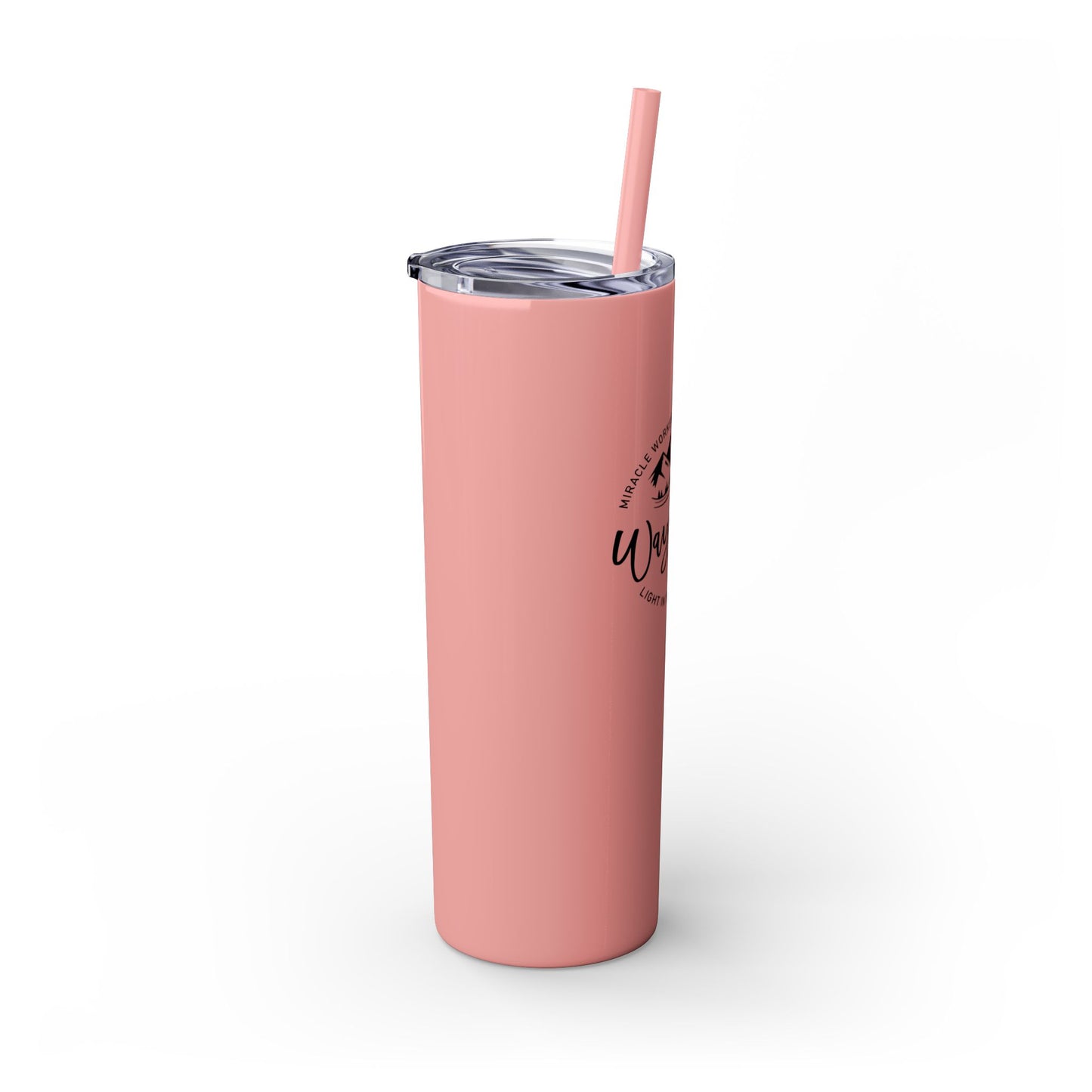 Waymaker Skinny Tumbler with Straw, 20oz