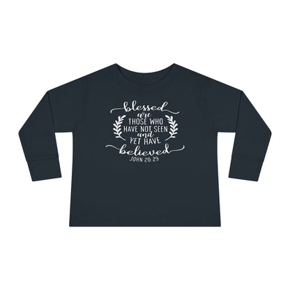 Blessed Are Those Toddler Long Sleeve Tee