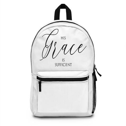 His Grace Is Sufficient Backpack