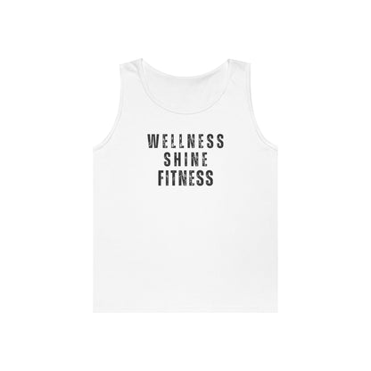 Wellness Shine Fitness Heavy Cotton Tank Top