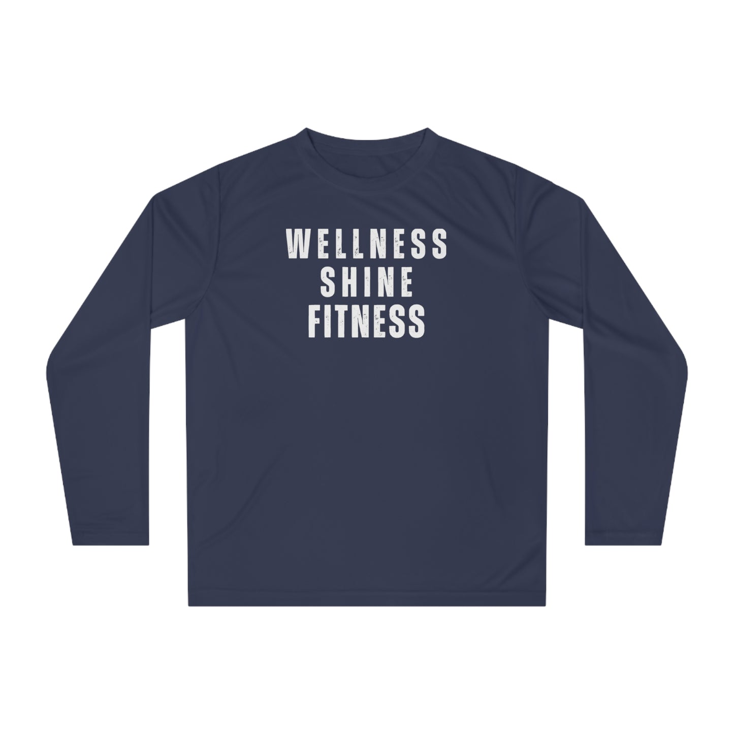 Wellness Shine Fitness Performance Long Sleeve T-Shirt