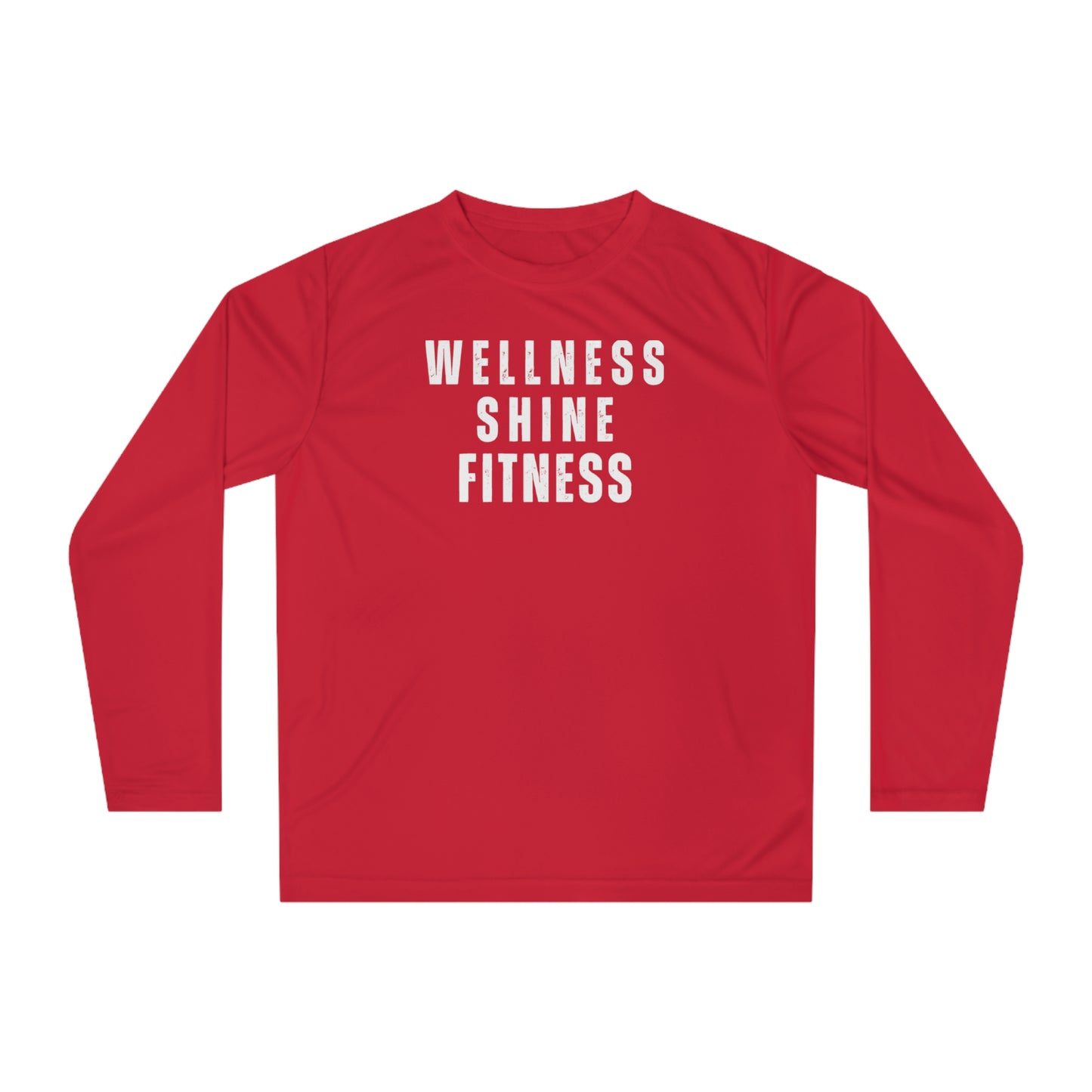 Wellness Shine Fitness Performance Long Sleeve T-Shirt