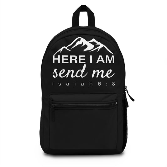 Here I Am Send Me Backpack