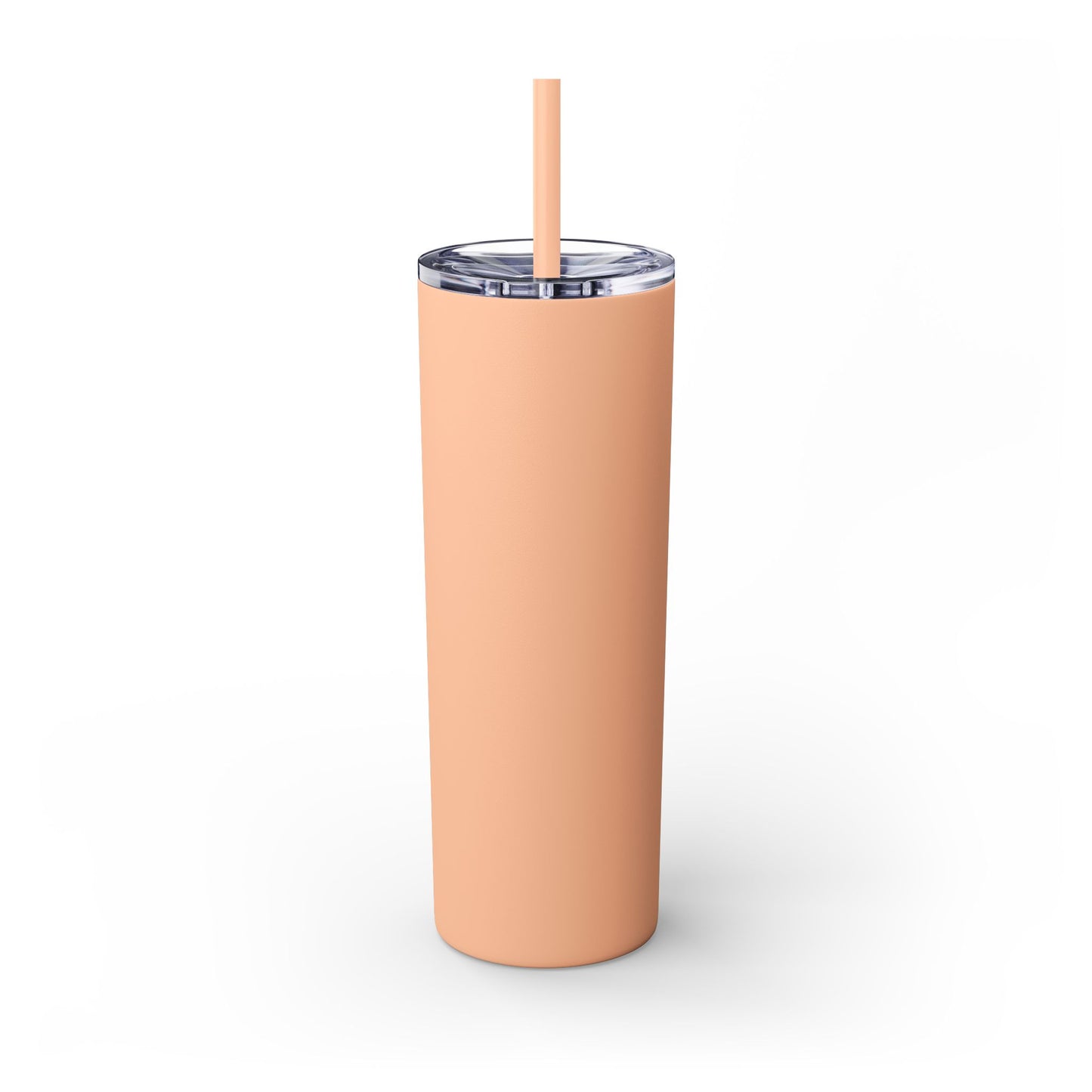 Jesus Is Enough Skinny Tumbler with Straw, 20oz