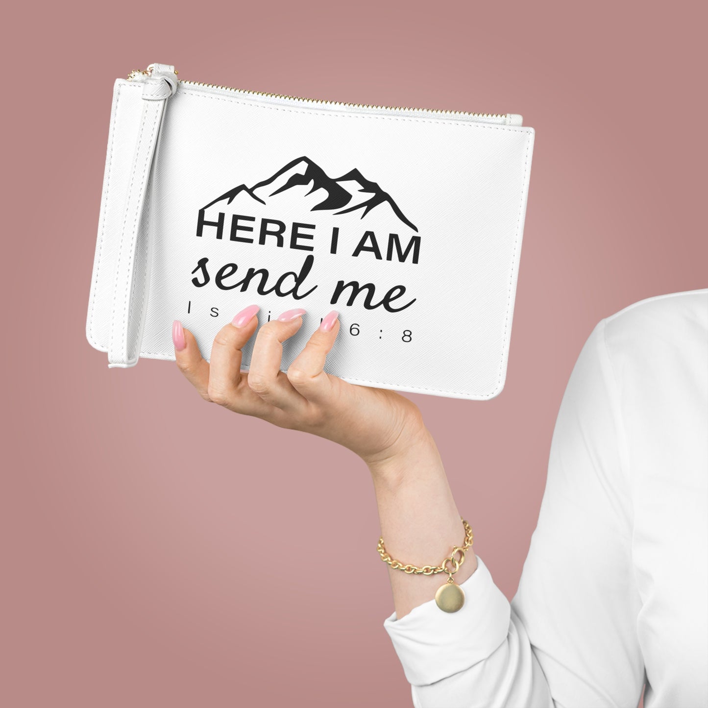 Here I Am Send Me - Clutch Bag