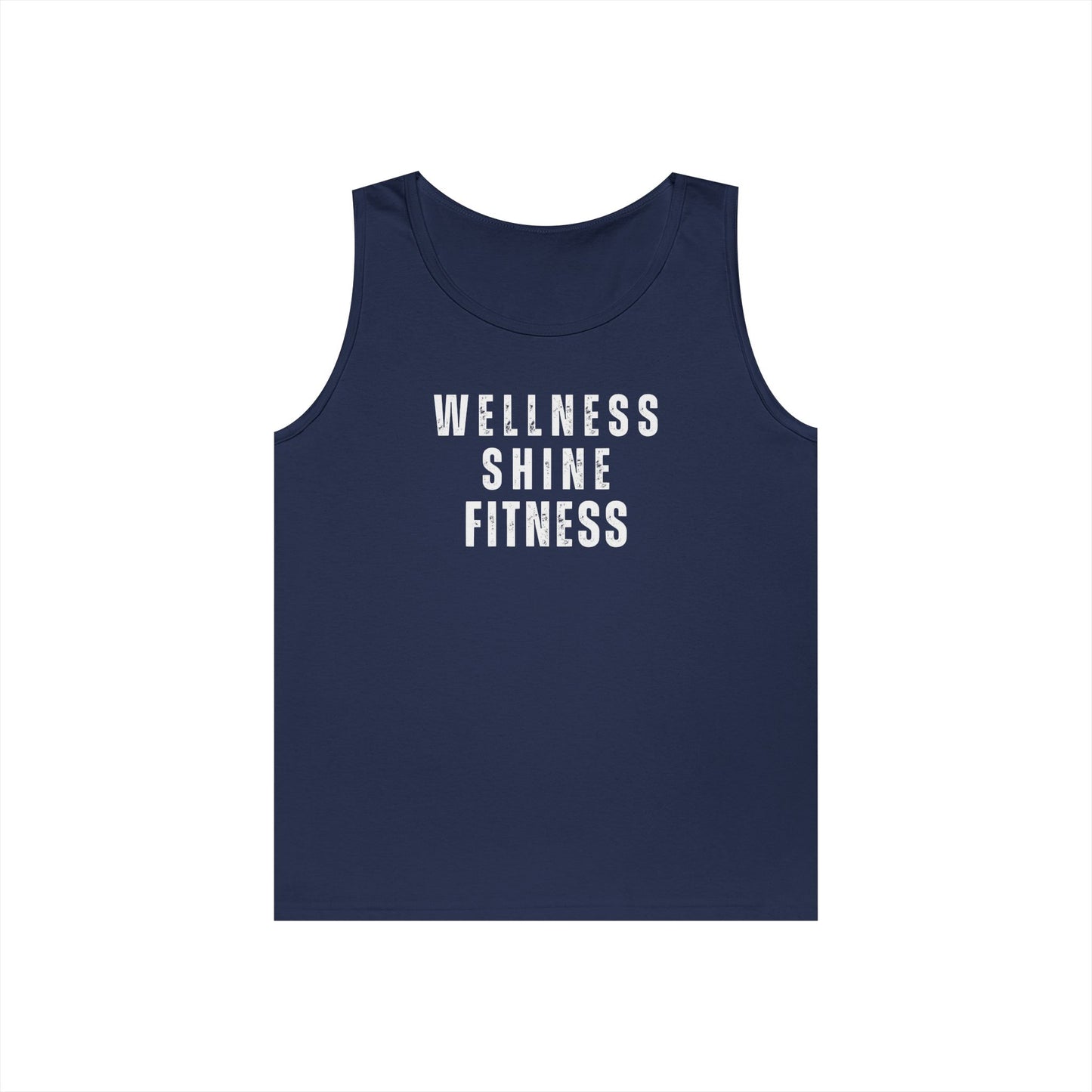 Wellness Shine Fitness Heavy Cotton Tank Top