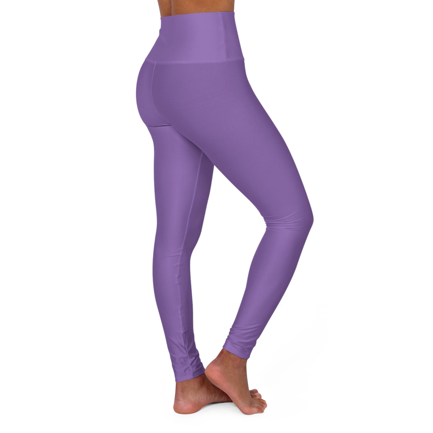 Wellness Shine Fitness Yoga Leggings, Light Purple