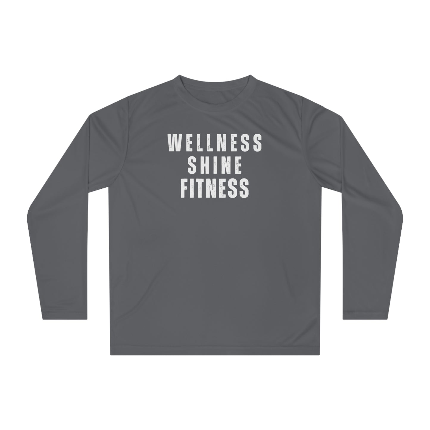 Wellness Shine Fitness Performance Long Sleeve T-Shirt