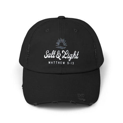 Salt & Light Unisex Distressed Cap Christian Accessory