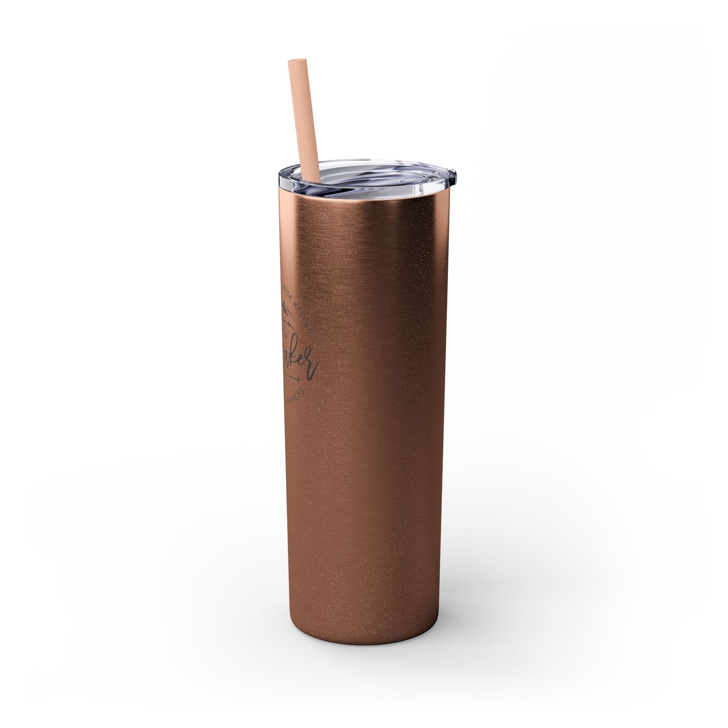 Waymaker Skinny Tumbler with Straw, 20oz