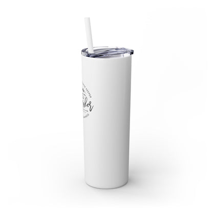 Waymaker Skinny Tumbler with Straw, 20oz