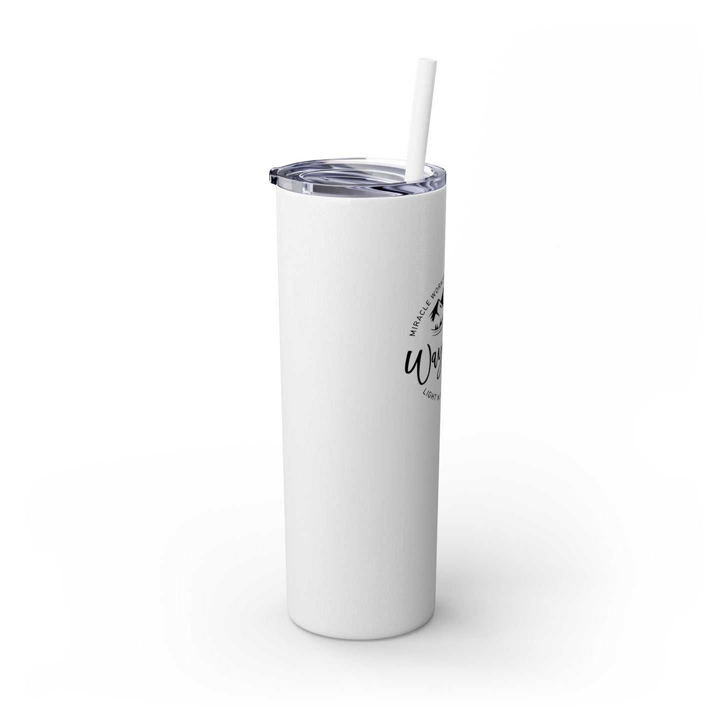 Waymaker Skinny Tumbler with Straw, 20oz