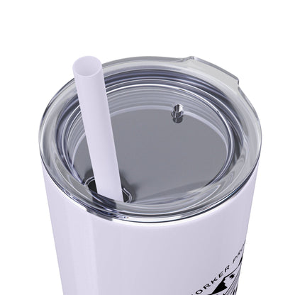 Waymaker Skinny Tumbler with Straw, 20oz