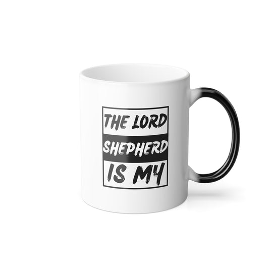 The Lord Is My Shepherd Color Morphing Mug, 11oz