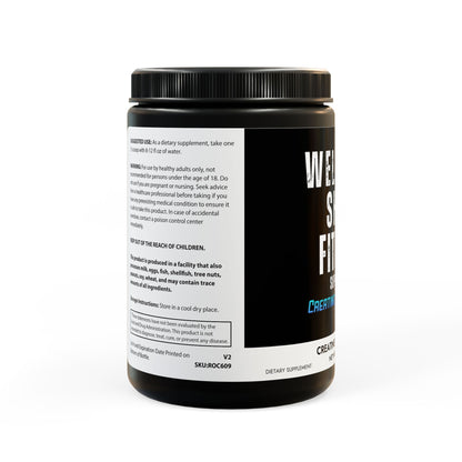 Wellness Shine Fitness Supplements Creatine Monohydrate Left