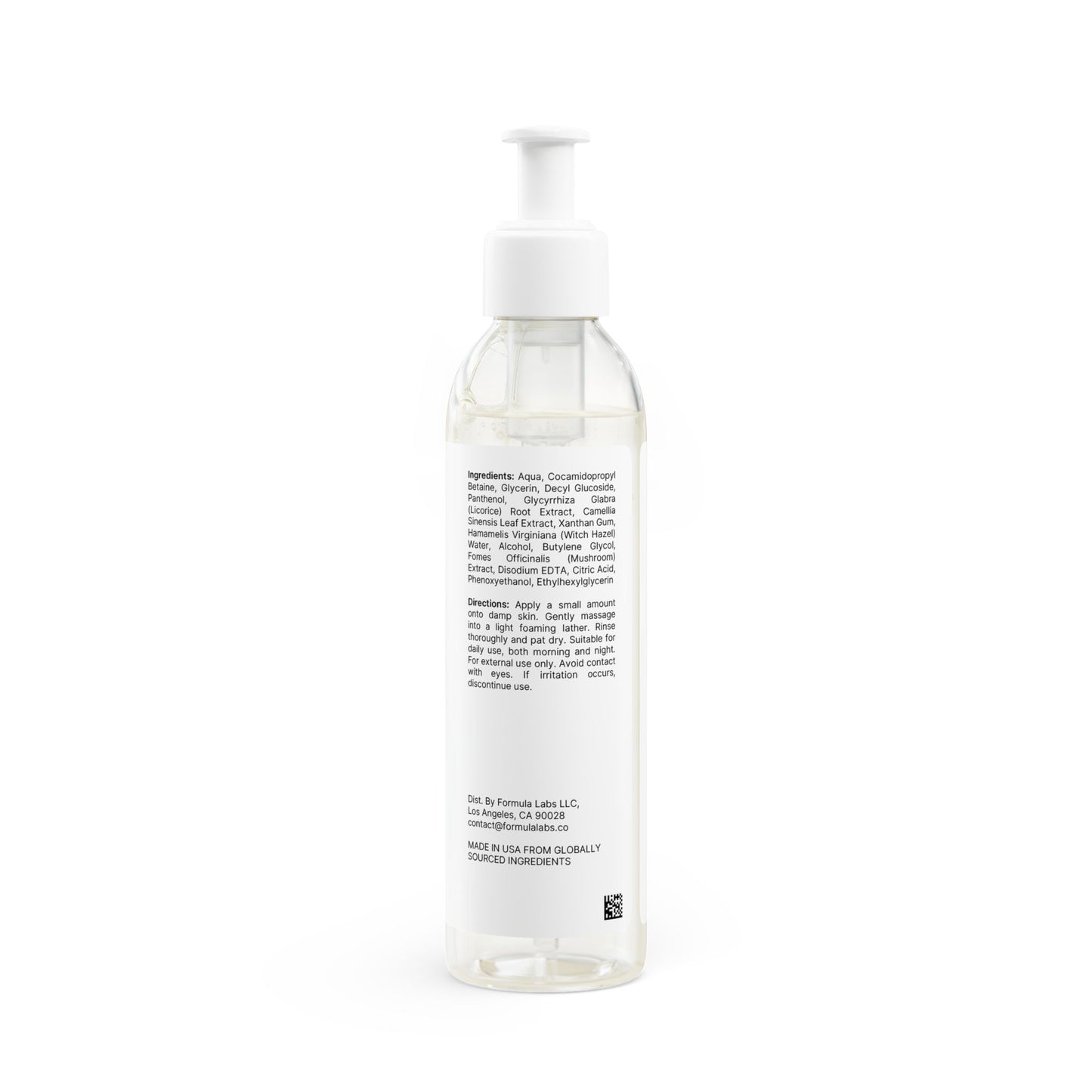 Wellness Shine Skincare Gentle Cleanser Back