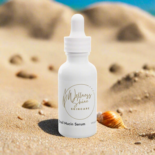 Wellness Shine Skincare Snail Mucin Serum Front