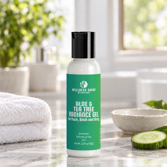 Aloe & Tea Tree Radiance Gel lifestyle