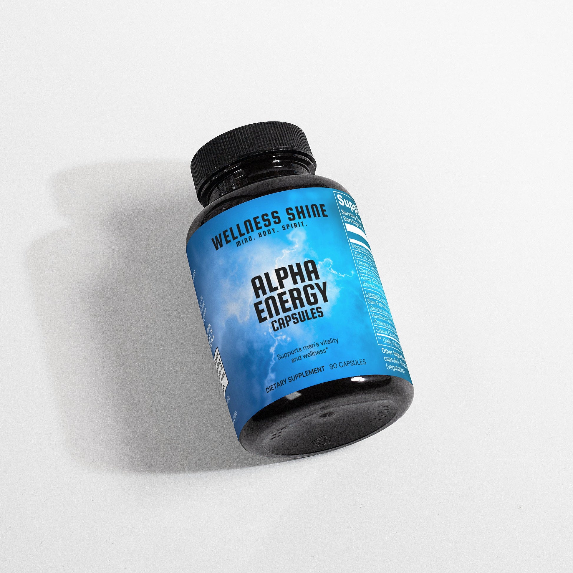 Alpha Energy – Men's Vitality Supplement by Wellness Shine - Wellness Shine