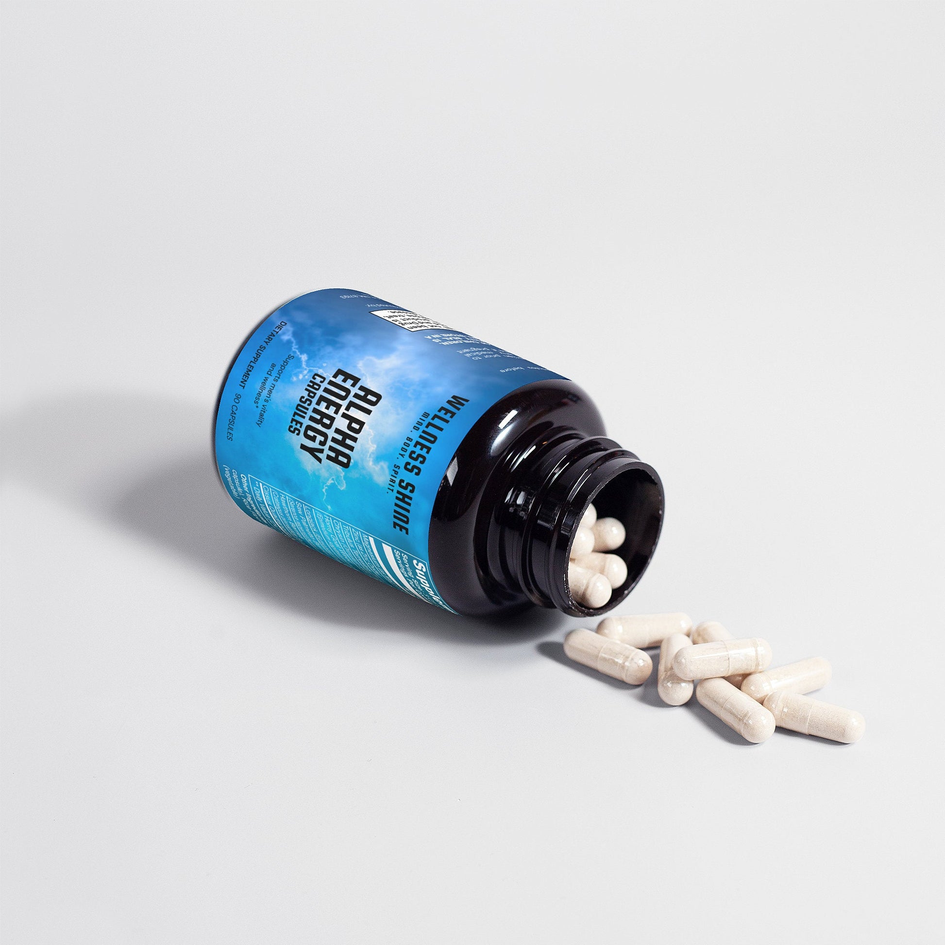 Alpha Energy – Men's Vitality Supplement by Wellness Shine - Wellness Shine