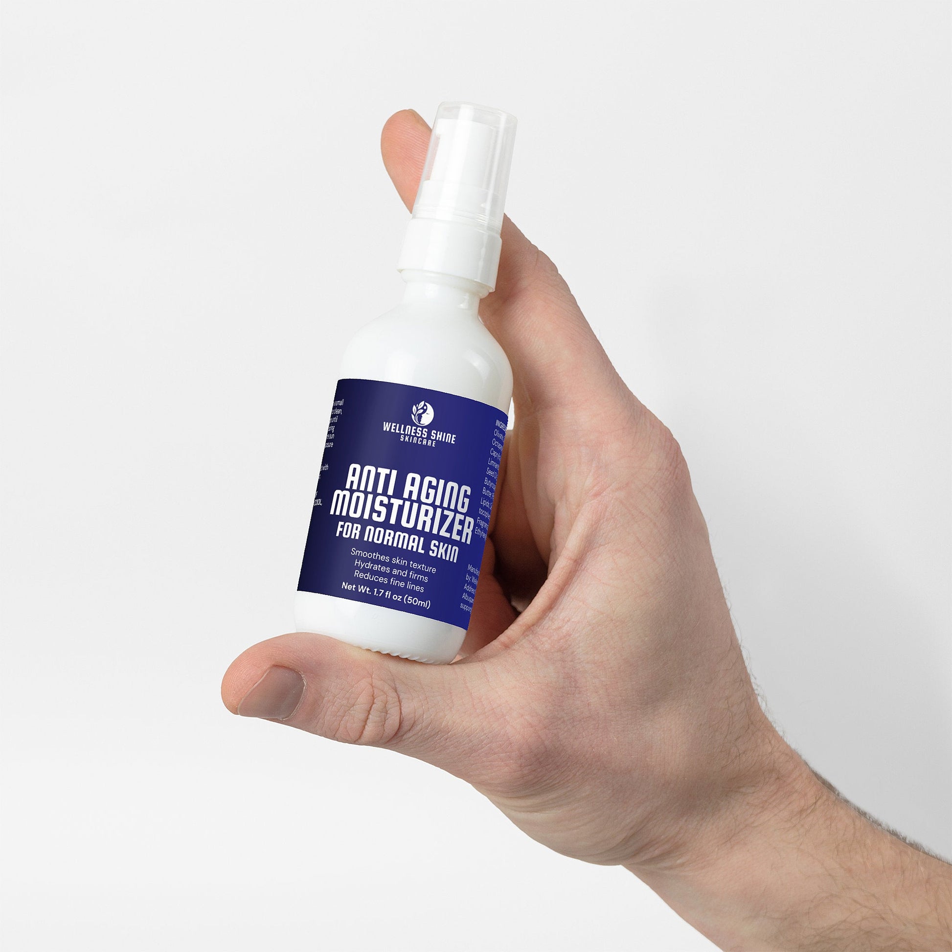 Anti Aging Moisturizer for Normal Skin - Hydrating, Elasticity and Moisturizing Skin Care by Wellness Shine - Wellness Shine