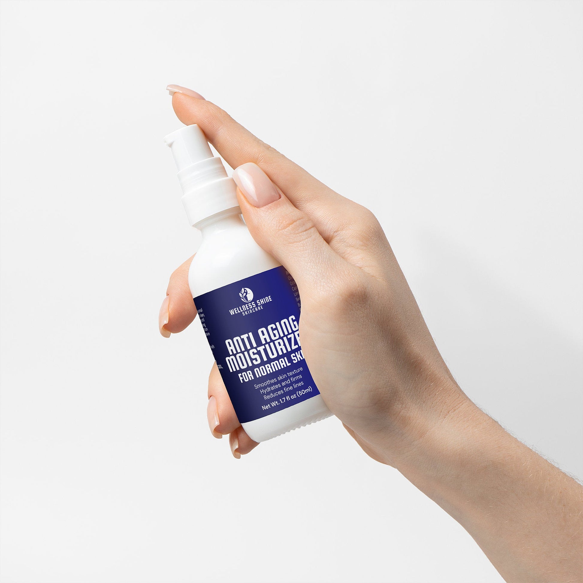 Anti Aging Moisturizer for Normal Skin - Hydrating, Elasticity and Moisturizing Skin Care by Wellness Shine - Wellness Shine